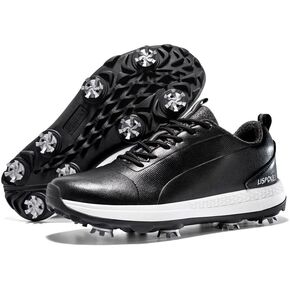 أحذية جولف رجالية قابلة للتنفس، أحذية رياضية مريحة للمشي والجولف، أحذية رياضية احترافية 8 مسامير لمدربي الجولف مقاومة للماء in Kuwait