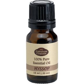 Fabulous Frannie Hyssop 100% Pure, Undiluted Essential Oil 10ml (Pack of 1)