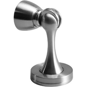 Door Stopper 2 Pack Magnetic Door Stops, Zinc Alloy Antique Brass Door Catch Door Holder Wall Floor Mounted, Metal Soft-Catch Doorstop