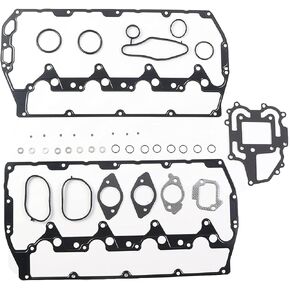 VS50828R GS33712 Engine Valve Cover Gasket Set Replacement for 2011 2012 2013 2014 2015 2016 Ford F-250 F-350 F-450 F-550 Super Duty 6.7L V8 Diesel OHV Turbocharged