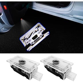 2PCS Car Door Logo Projector Lights Compatible with 300 300C 300S 2005- Present LED Ghost Shadow Light Laser Puddle Lamp Accessories (300)