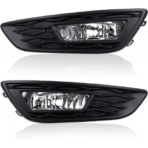 RP Remarkable Power, FL7094 Fit for 2015-2017 Focus Set of Front Pair Fog Lights Clear Lens Bumper Lamps