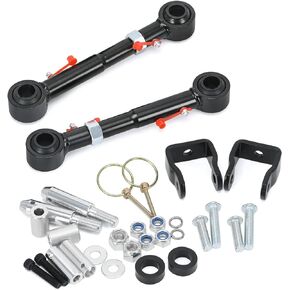 Adjustable Front Swaybar Quicker Disconnect System Replacement for Wrangler 1998-2006 TJ Cherokee 1984-2001 XJ with 2.5" - 6" Lifts