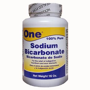 Sodium Bicarbonate Powder - 1 Lbs - 100% Natural Baking Soda for Cooking, Baking, Cleaning, and More - Aluminum-Free, Food Grade