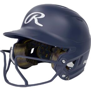 Rawlings | MACH HI-VIZ Fastpitch Softball Batting Helmet | Face Guard Attached | Junior & Senior Sizes | Multipe Styles