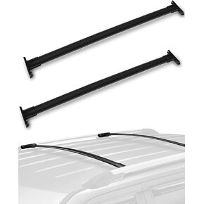 Scitoo Roof Rack Cross Bars Baggage Carrier for Ford Explorer 2011-2015 Black 2 Pcs Roof Top Rack Luggage Carrier