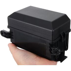 6 Way Blade Fuse Holder Box,12-Slot Relay Box with Spade Terminals and fuses,6PCS 4Pin 12V 40A relays for car Truck Trailer and Boat