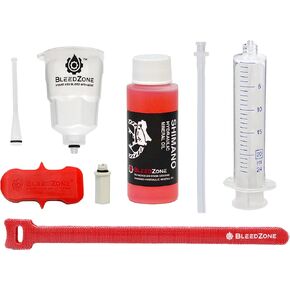 Bleed Kit for Shimano Hydraulic Road Gravel Mountain Bike Brakes with 60ml Mineral Oil