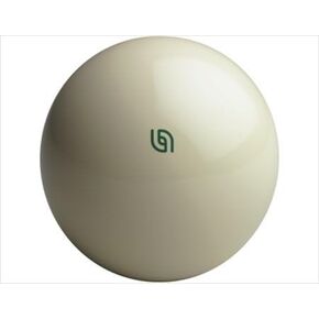 Aramith Green Logo Tournament Magnetic Cue Ball - 2 1/4 Inch