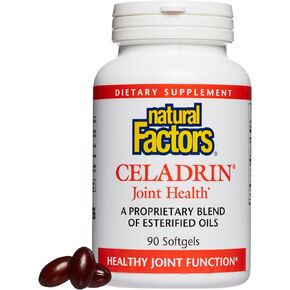 Natural Factors, Celadrin Joint Health, Promotes Flexibility, Mobility and Joint Function, 90 Softgels