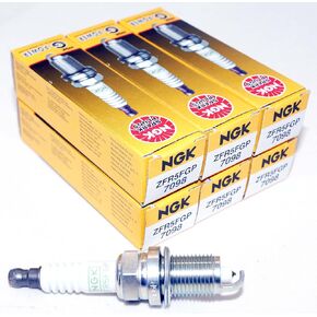 NGK 7098 G-Power Platinum Alloy Spark Plugs ZFR5FGP - 6 PCSNEW by NGK