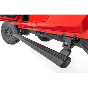 لوحات تشغيل الطاقة LED Rough Country لـ 20-23 Jeep Gladiator JT - PSR610530