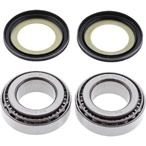 All Balls Racing 22-1003 Steering Stem Bearing Seal Kit Compatible with/Replacement for Kawasaki Suzuki TM Triumph Yamaha
