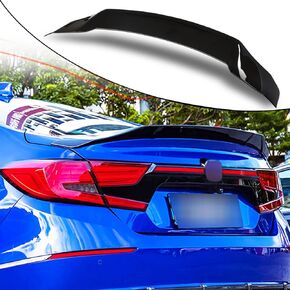 Trunk Spoiler for Honda Accord 2018-2022 10th Gen Sedan 4 Door Rear Car Rear Trunk High-Kick Tail Spoiler Wing Lip Car Accessories