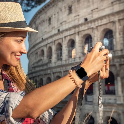 سوار رياضي متوافق مع سوار ساعة Apple مقاس 45 مم 44 مم 42 مم 41 مم 40 مم 38 مم مع جراب واقي للشاشة، حزام سيليكون ناعم للرجال والنساء لسلسلة iWatch 7 6 5 4 3 2 1 SE(40 مم-حجري) in Kuwait