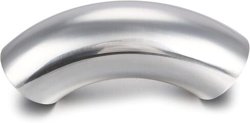 LCGP 1.5 Inch 304 Stainless Steel Exhaust Pipe Elbow 90° Mandrel Elbow - Wall Thickness 0.044in. (1.13mm), Used To Retrofit Automotive Exhaust Systems in Saudi Arabia