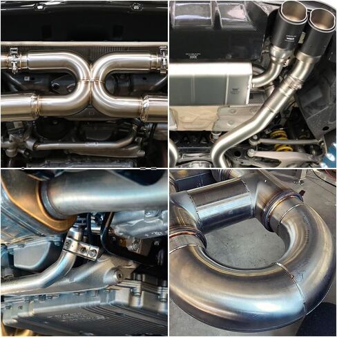 LCGP 1.5 Inch 304 Stainless Steel Exhaust Pipe Elbow 90° Mandrel Elbow - Wall Thickness 0.044in. (1.13mm), Used To Retrofit Automotive Exhaust Systems in Saudi Arabia