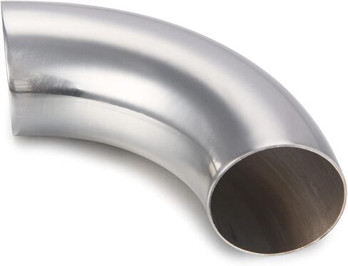 LCGP 1.5 Inch 304 Stainless Steel Exhaust Pipe Elbow 90° Mandrel Elbow - Wall Thickness 0.044in. (1.13mm), Used To Retrofit Automotive Exhaust Systems in Saudi Arabia