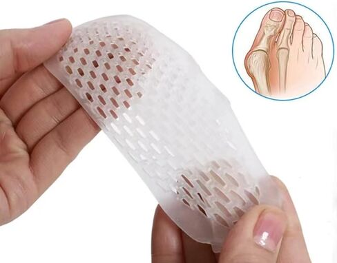 4 Pairs Metatarsal Pads 8Pcs Ball of Foot Cushions for Women and Men Soft Gel Foot Pads Pain Relief Forefoot Pad Breathable Forefoot Cushion Pads in Saudi Arabia