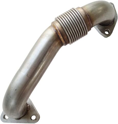 Driver Side Exhaust Up Pipe for 2001-16 Duramax Diesel 6.6L in Saudi Arabia