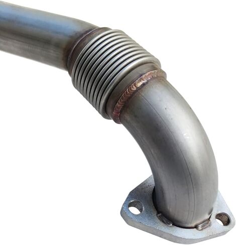 Driver Side Exhaust Up Pipe for 2001-16 Duramax Diesel 6.6L in Saudi Arabia