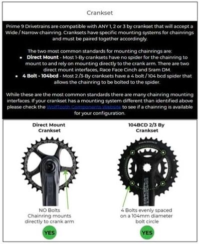 صندوق واحد/اثنين Prime 9 X-Wide 11-50T Range متعدد التحول مجموعة نقل الحركة لركوب الدراجات مجموعة ناقل الحركة الخلفي Derailleur دراجة كاسيت سلسلة كابل التحول ومجموعة الإسكان in Kuwait