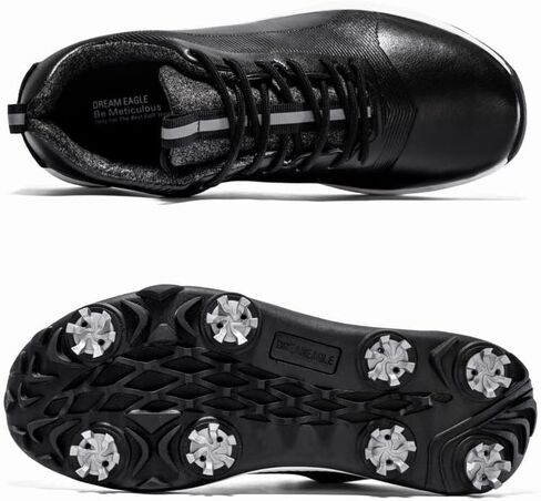 أحذية جولف رجالية قابلة للتنفس، أحذية رياضية مريحة للمشي والجولف، أحذية رياضية احترافية 8 مسامير لمدربي الجولف مقاومة للماء in Kuwait