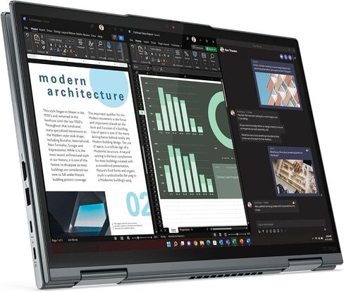 لينوفو ثينك باد X1 يوجا الجيل 8 انتل كور i7-1370P vPro، 14 بوصة WQUXGA (3840x2400) OLED، لمس، 500 شمعة في المتر المربع، 64 جيجا رام، 2 تيرابايت SSD، قارئ بصمات الأصابع KYB بإضاءة خلفية، Windows Pro in Saudi Arabia