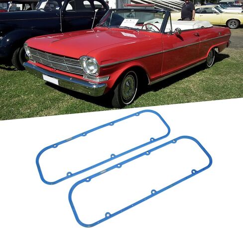Rubber Valve Cover Gasket Set,Wearproof Reusable Engine Valve Cover Gasket for BBC 396 427 454 502 in Saudi Arabia