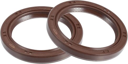 uxcell Engine Crankshaft Seal No.9031138059 for Toyota Corolla 1998-2008 for Scion XB 4 Cyl 2.4L 2008-2013 Rubber Brown in Kuwait