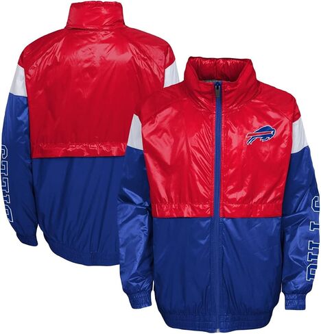 NFL Youth 8-20 Goal Line Stance Full-Zip Hoodie Windbreaker Jacket in Kuwait