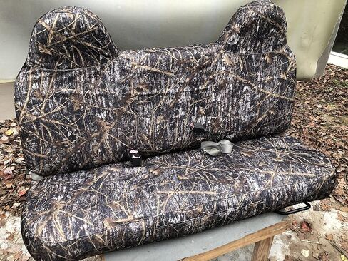 أغطية مقاعد Durafit F236 C8 1999-2007 Ford F250-F550 مع مقعد أمامي صلب، أغطية مقاعد مخصصة تمامًا (F236 C8 Gray Endura) in Kuwait