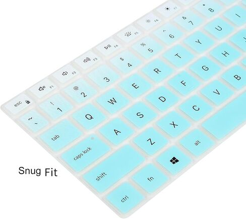 Keyboard Cover for Dell Inspiron 15 3510 3511 3515 3520 3530 3535 15.6/Inspiron 16 5640 5645 16",2025 Dell 15 Laptop DC15250 DC15255 15.6/15.6 Dell Latitude 3520 Skin -Ombre Pink in Kuwait