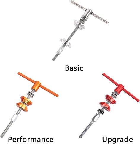 Bike Headset Cup and Bottom Bracket Press Installation Tool Bike Headset Press-in Tool Set with Wrench Bicycle Repair Accessories Bearing Installer(Orange) in Saudi Arabia