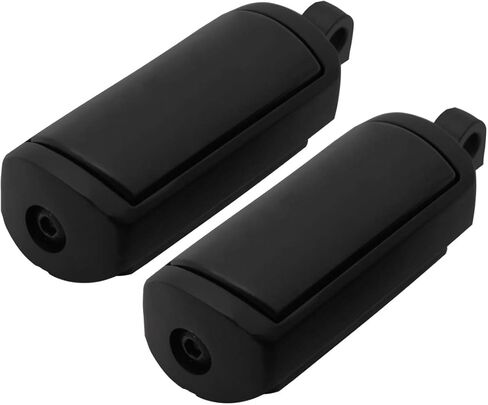 Motorcycle Skull Footpegs Pedals Footrests Motorbike Highway Foot Pegs Rests with Male Mount Adapters & Anti-Slip Rubber for Harley Davidson Dyna Touring Softail Dyna Suzuki Yamaha Triumph Black in Kuwait