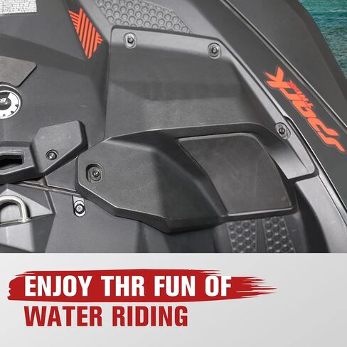 Spark Step Wedges Foot Rest Kit, A & UTV PRO Footboards Pedal With 45 Degree Slope Footrest for Sea-Doo Spark Accessories, Replace OEM #295100705, 2PCS in Saudi Arabia