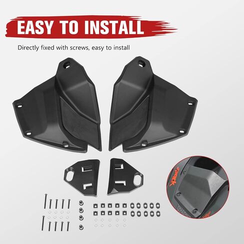 Spark Step Wedges Foot Rest Kit, A & UTV PRO Footboards Pedal With 45 Degree Slope Footrest for Sea-Doo Spark Accessories, Replace OEM #295100705, 2PCS in Saudi Arabia