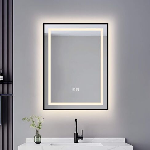 LED Bathroom Mirror – 24 x 32-inch Front and Backlit LED Mirror for Bathroom in Saudi Arabia