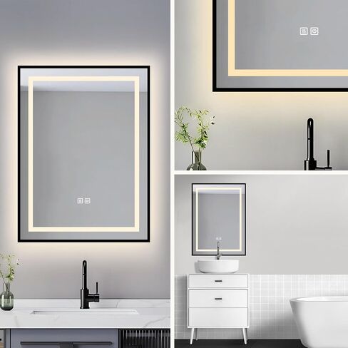 LED Bathroom Mirror – 24 x 32-inch Front and Backlit LED Mirror for Bathroom in Saudi Arabia