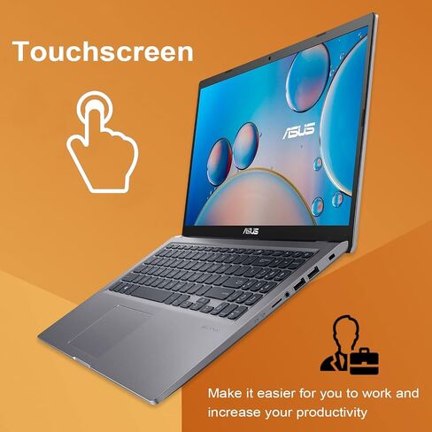 ASUS Vivobook Laptop, 15.6" FHD Touchscreen, Intel Core i5-1135G7, 20GB RAM, 1TB PCIe SSD, HDMI, Wi-Fi, Webcam, Type-C, Windows 11 Home, Grey in Saudi Arabia
