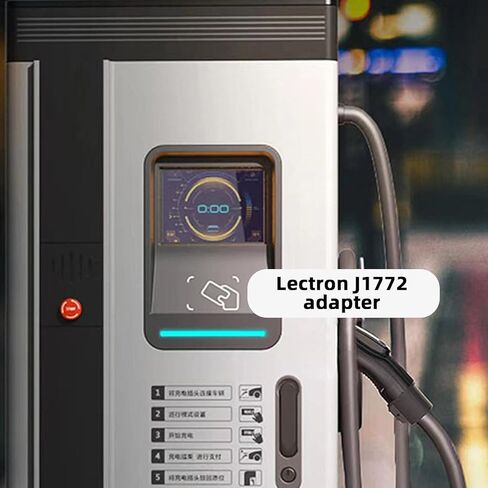 شاحن EV من المستوى 2 إلى محول Tesla J1772، بحد أقصى 48 أمبير و250 فولت تيار متردد، مع قفل مضاد للسقوط، متوافق مع شاحن Tesla Destination وموصل الهاتف المحمول in Kuwait