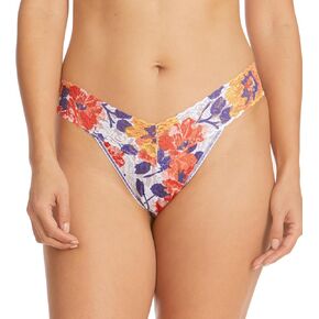 hanky panky Sunrise Blossom Original Rise Thong Multi One Size