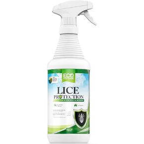 Eco Defense USDA Biobased Lice Spray for Furniture, Bedding, and Home - Natural Extra Strength Treatment Kills Head Lice, Eggs and Super Lice - Family Friendly Lice Killer - Keeps Home Free of Lice