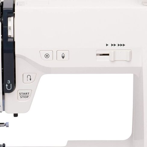 Janome JW8100 Fully-Featured Computerized Sewing Machine with 100 Stitches, 7 Buttonholes, Hard Cover, Extension Table and 22 Accessories in Saudi Arabia
