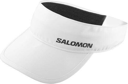 Salomon unisex adult Cross Visor-white Osfa Cap, White in Saudi Arabia