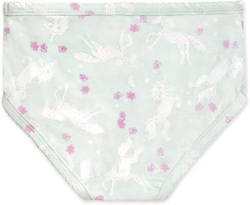 Burt's Bees Baby Toddler Girls' Underwear, Organic Cotton Panties, Tag-Free Comfort Briefs, Pack of 5 in Saudi Arabia