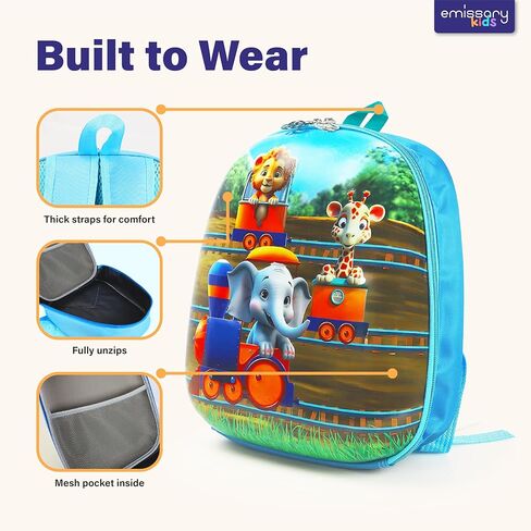 emissary Ride on Suitcase for Kids, 17" Kids Ride On Luggage for Kids, Kids Luggage With Wheels For Girls Boys, Kids Suitcases For Girls Boys,Kids Ride On Suitcase with Wheels in Kuwait