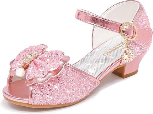 Osinnme Toddler Little Big Kid Girls Wedding Sandals in Kuwait