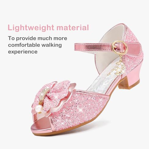 Osinnme Toddler Little Big Kid Girls Wedding Sandals in Kuwait