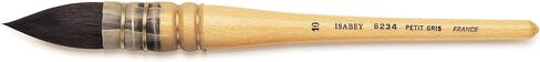 Isabey Siberian Blue Squirrel Quill Watercolor Brush, White in Kuwait